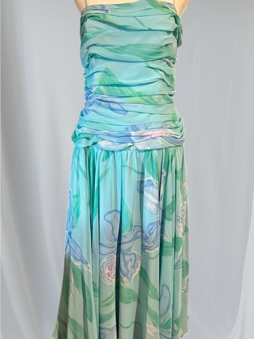 Rimini VTG Floral Print Flare Dress